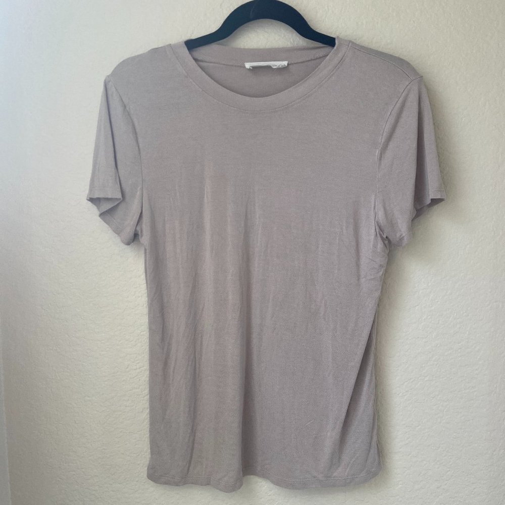 Grey slinky t-shirt